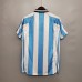 Argentina 1998 World Cup Home White&Blue Soccer Jersey